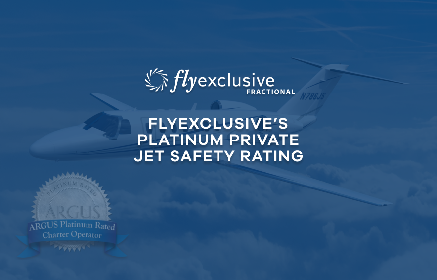 Newsroom flyExclusive's Platinum Private Jet Safety Rating flyExclusive